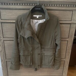 Veronica Beard Khaki Jacket. Size 6
